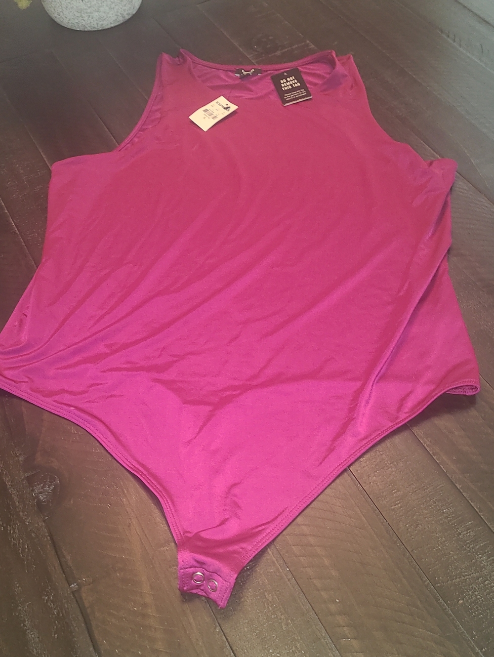 WOMENS  One-Piece Bodysuit - Magenta Pink SZ XL
